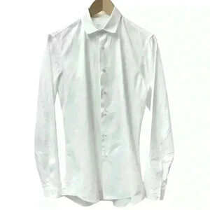 Prada 100% Cotton Classic  White Shirt